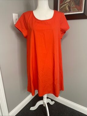 bryn Walker Ocotillo Winn Tunic in Vibrant Orange Small NWT cotton